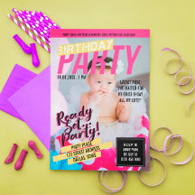 Rosa Magazin Cover Look | KINDERGEBURTSTAG PARTY