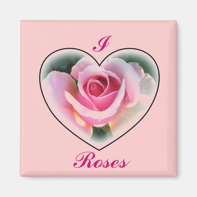 Rosa Magnet (Vorne)