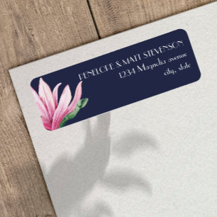 Rosa Magnolia-Blume in Blüte   Blue Wedding