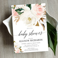 Rosa Magnolienblüte rustikale Mädchendusche