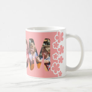 Rosa Mama Personalisiertes Foto Kaffeetasse