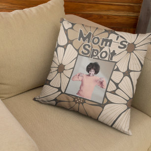 Rosa Mama Spot Couch Foto Muttertagsgeschenk Kissen