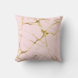 Rosa Marmor Kissen