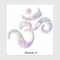 Rosa marmoriertes Om 