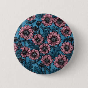 Rosa Mäuse Button