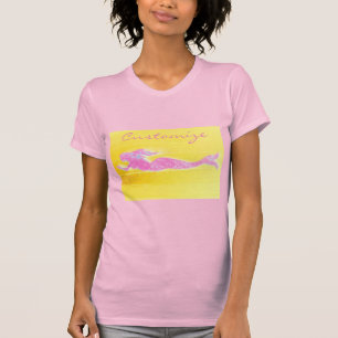 Rosa Meerjungfrau T-Shirt