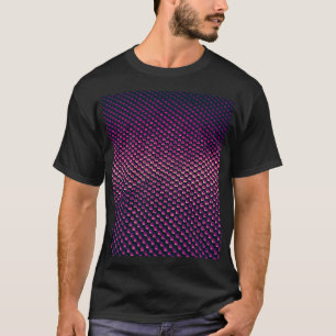 Rosa metallischer futuristischer abstrakter Hinter T-Shirt