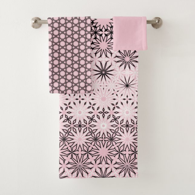 rosa Metamorphose-Design Badhandtuch Set (Insitu)