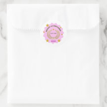 Rosa Militär-Aufkleber — Mission erfolgreich beend