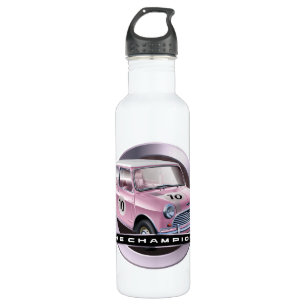 Rosa Mini Coopers S Trinkflasche