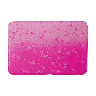 Rosa Minimalismus  Badematte