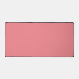 Rosa minimalistische Tischmatte Geschenk Schreibtischunterlage