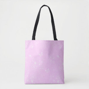 Rosa Minimalistisches Muster Modernes, Abstraktes Tasche