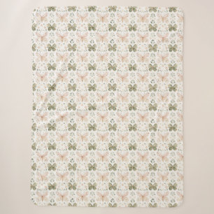 Rosa Mintgrüne Schmetterlinge  Sherpadecke
