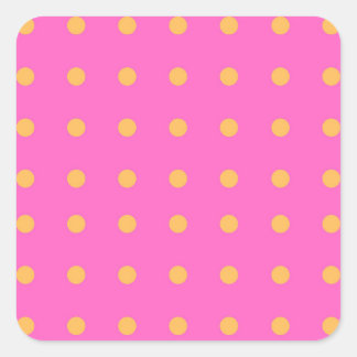 Rosa mit gelben Punkten_Fun Stickers