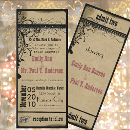 Rosa Mittelalter, Einladungen zur Hochzeit in der 