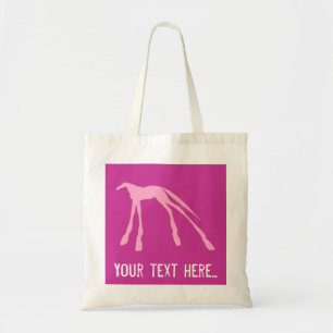 Rosa moderne PferdeTasche Tragetasche