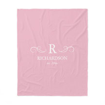 Rosa Monogramm