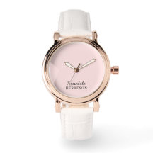 Rosa Monogramm Modern Minimalistisch Weiblich Chi