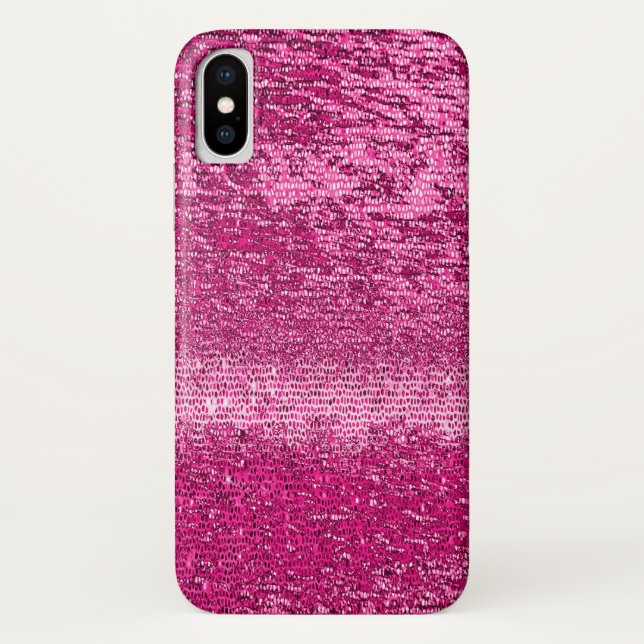 Rosa Mosaikmuster Case-Mate iPhone Hülle (Rückseite)
