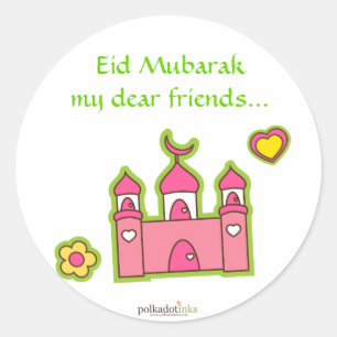 Rosa Moschee Sticker