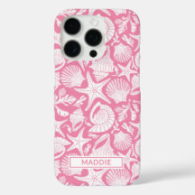 Rosa Muscheln personalisiert