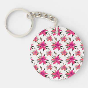 rosa Muster-Design-29500 Schlüsselanhänger