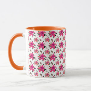 rosa Muster-Design-29500 Tasse