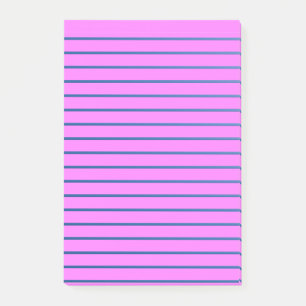 Rosa Nachhinweise Post-it Klebezettel
