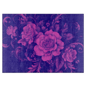 Rosa Nahtlose Rose Schneidebrett