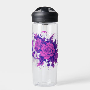 Rosa Nahtlose Rose  Trinkflasche