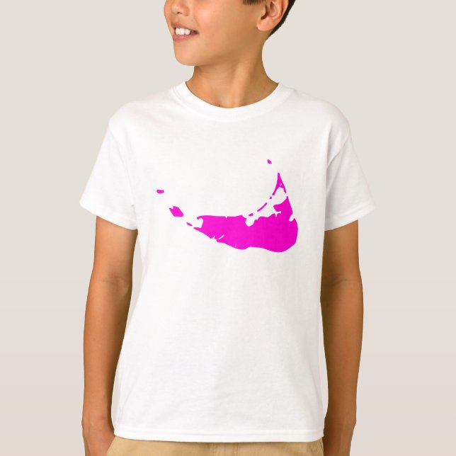 Rosa Nantucket T-Shirt (Vorderseite)