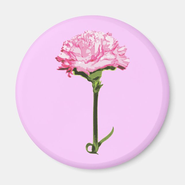 Rosa Narbe Magnet (Vorne)