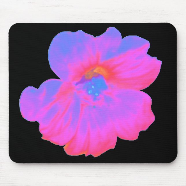 Rosa Nasturtium Mousepad (Vorne)