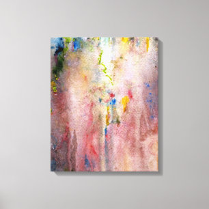 Rosa Nebel-feine Kunst-Leinwand-Druck Leinwanddruck