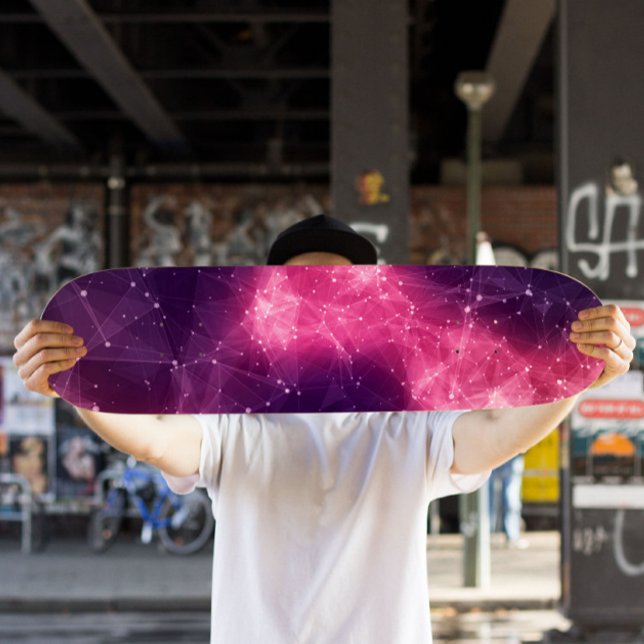 Rosa Nebel Skateboard | Cosmic Space Skateboard (Von Creator hochgeladen)