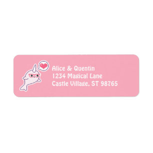 Rosa Nerd Narwhal