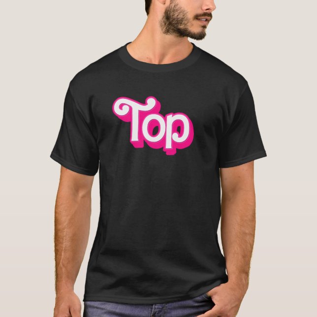 Rosa Oberseite T-Shirt (Vorderseite)
