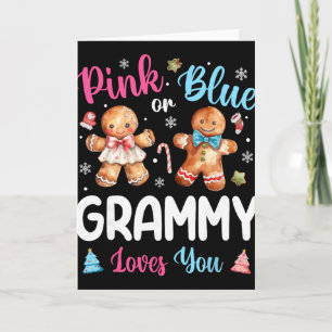 Rosa oder Blau Grammy liebt dich Geschlecht enthül Karte