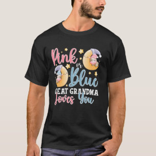 Rosa oder Blau Urgroßmutter liebt dich Schlafkuh B T-Shirt