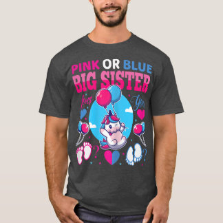 Rosa oder blaue Big Sister Lieben, die Sie Baby Ge T-Shirt