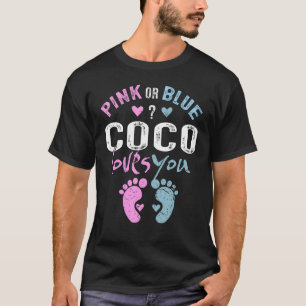 Rosa oder blaue Coco-Lieben Ihr Oma für Oma T-Shirt