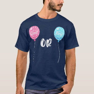 Rosa oder blaue Geschlechtsoffenbarung T-Shirt