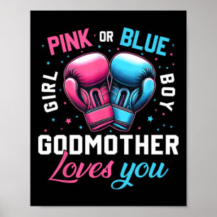 Rosa oder blaue Godmutterinnen Lieben, die Sie Box Poster