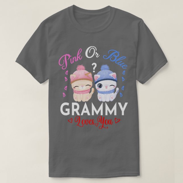 Rosa oder blaue Grammy-Lieben, die Sie nach Geschl T-Shirt (Design vorne)