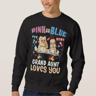 Rosa oder blaue Grand Tante Lieben Ihr bester Trau Sweatshirt