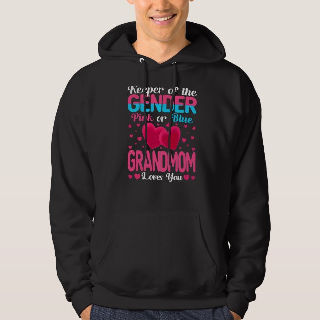 Rosa oder blaue Großmutter-Lieben, die man beim Ge Hoodie (Vorderseite)