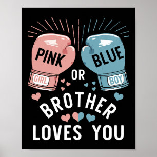 Rosa oder blaue Lieben, die Sie Boxing Gender Reve Poster