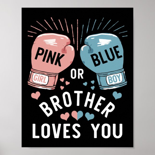 Rosa oder blaue Lieben, die Sie Boxing Gender Reve Poster (Vorne)
