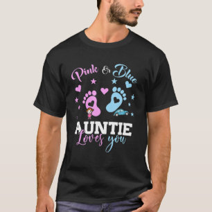 Rosa oder blaue Lieben, die Sie Geschlecht zeigen T-Shirt